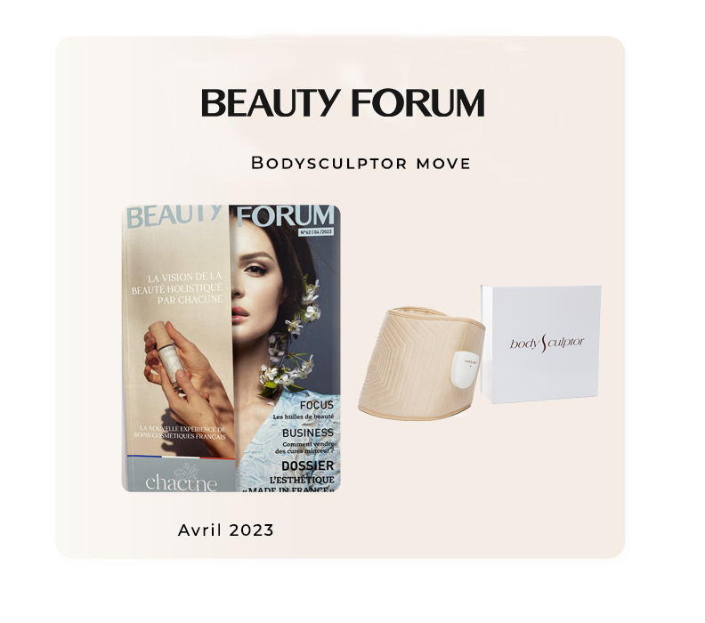 Ceinture Bodysculptor dans le magazine Beauty Forum